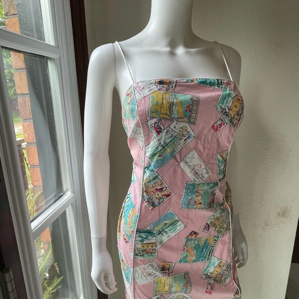 Havenbleu beaded post card dress - Picture 4 of 14